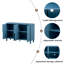 Buffet 4 portes avec rangement-1112256039