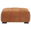 Repose-pieds rectangulaire en tissu Octavia Orange-1489611379