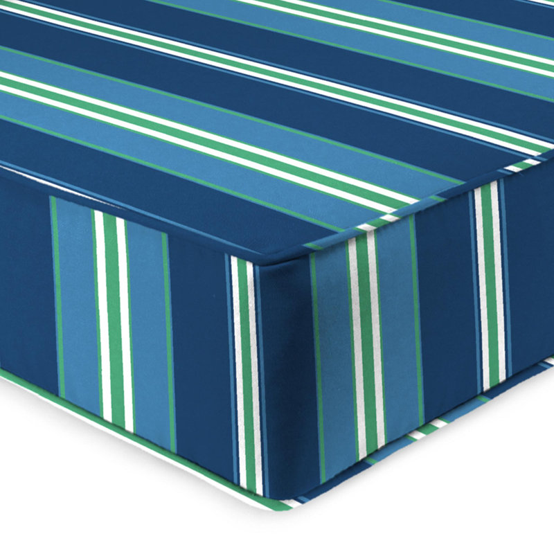 24" x 26.5" Outdoor Deep Seat Chair Cushion Set with Welt, Sullivan Vivid
