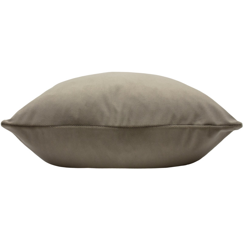 Borquez Square Scatter Pillow Cover, Mink