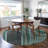 Washable Geometric Indoor / Outdoor Rug-162281341