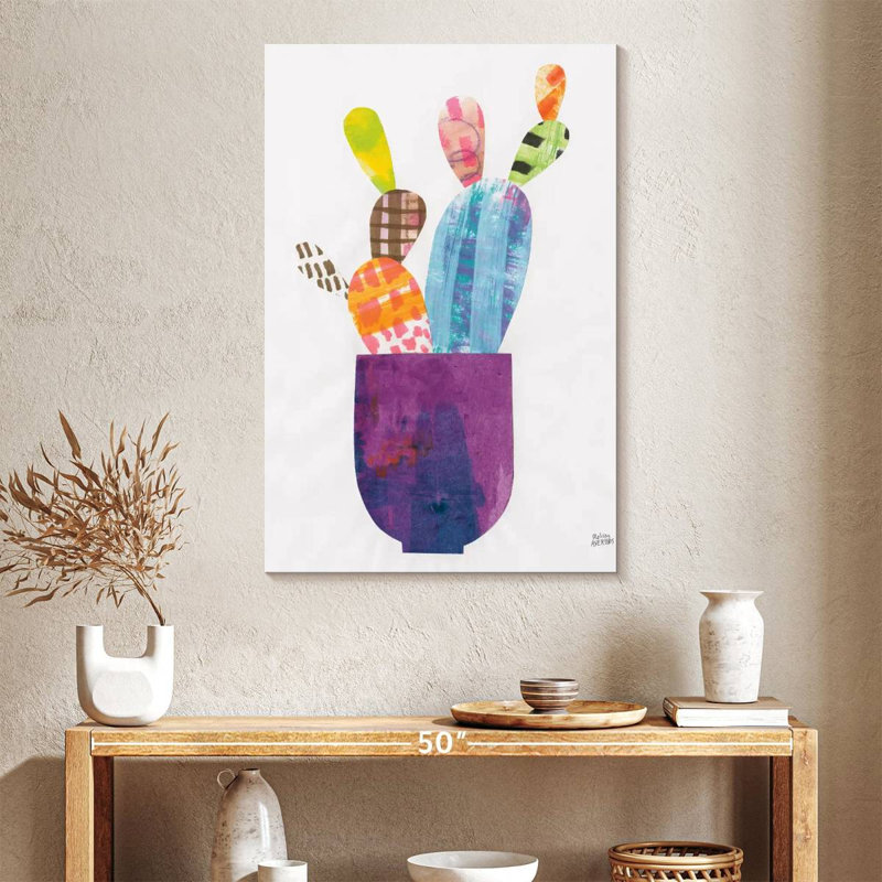 Harnek Collage Cactus II, H 24 po x l 16 po