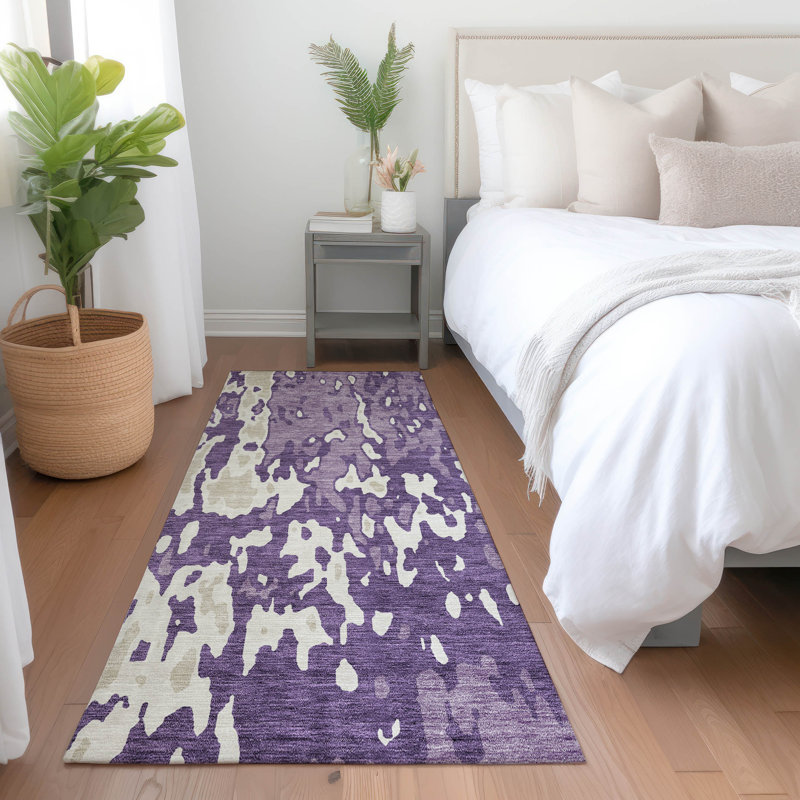  Chayden Area Rug with Non-Slip Backing, Runner 2'3" x 7'6"