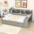 Wood Daybed with 2 Storage Drawers and Study Desk-2083661409