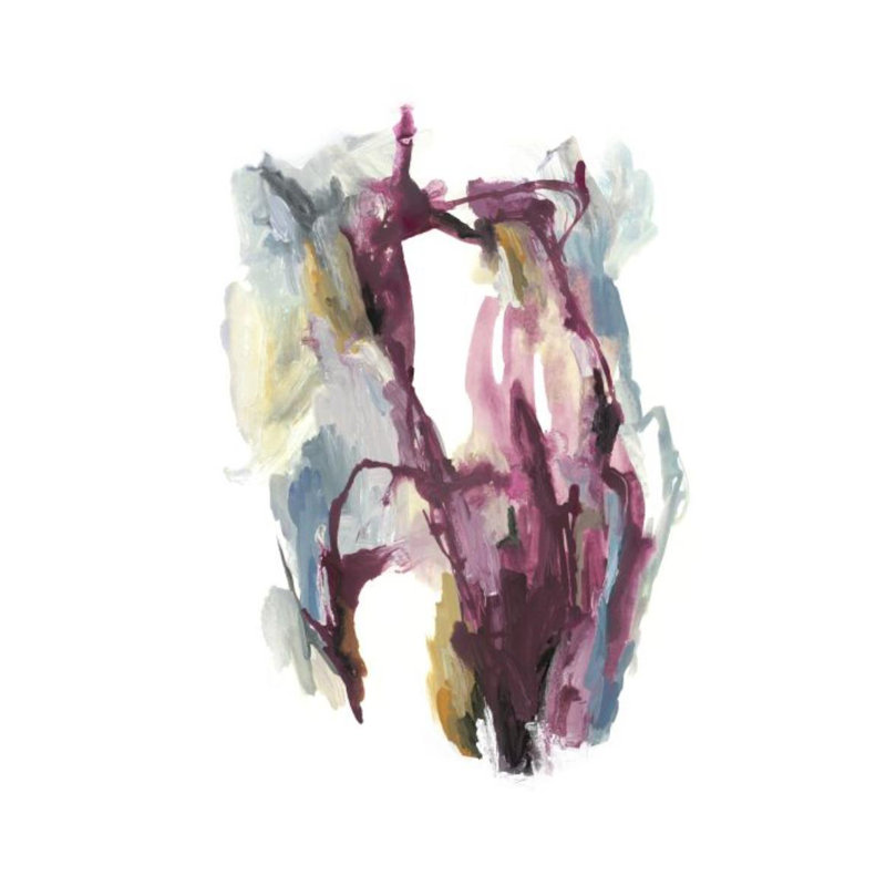 «Make Your Dreams Come True II» par Sonia Noir - impression, Image au pinceau gel, H 50 po x l 36 po x P 1,5 po