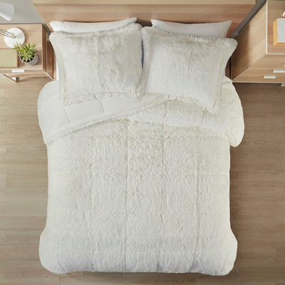 Shaggy Comforter For King/ King Bed, , Merry Appearance Superior Quality