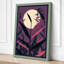 Lunar Silhouette Modern - Wrapped Canvas-1802266177-1802266181
