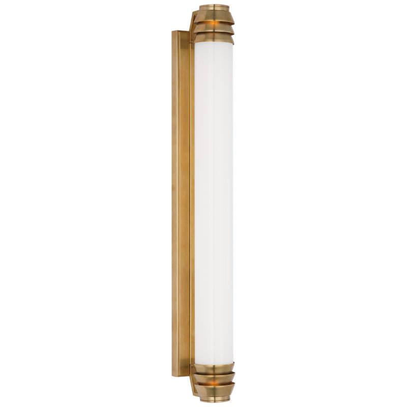 Chadwell 1 - Light LED Flush Mounted Sconce, Natural Brass
