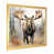 Gold Single Picture Framed