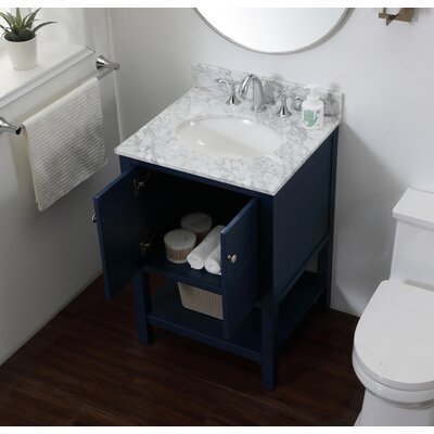 Andover Mills™ Waithman 24'' Free Standing Single Bathroom Vanity with ...