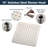 Premium Wall-Mounted Rainfall & High-Pressure Shower Head
