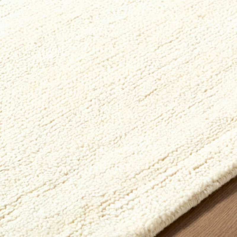 Handmade Wool Area Rug, Rectangle 6' x 9'
