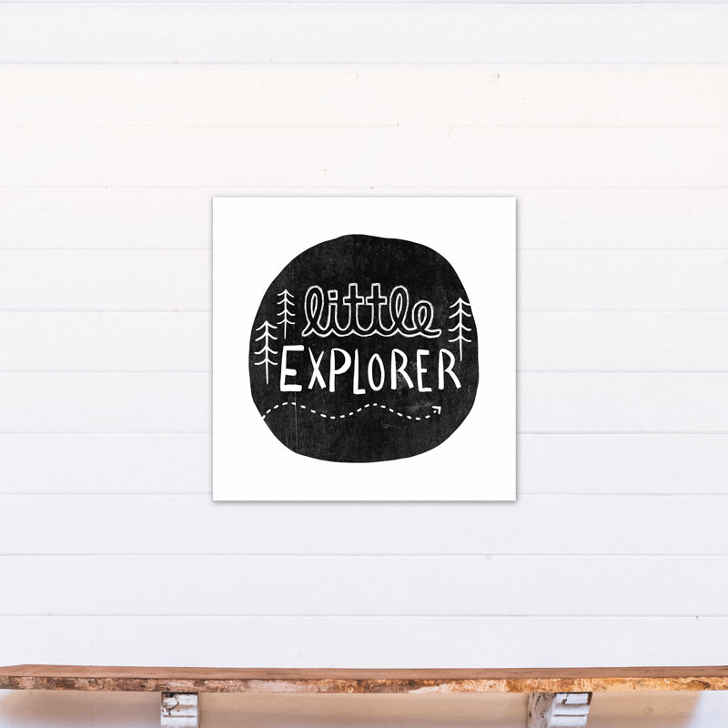 Art sur toile little explorer Manawa, H 30 po x l 30 po x P 1,25 po, Toile tendue