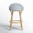 Ellie Rattan and Metal Low Back Counter Stool-1053708082