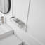 Serviteur de douche 1 paroi en acier inoxydable-101636199