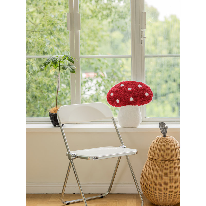 Coussin Jazirah, Rouge / blanc