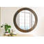 Huldar Glass Flat Wall Mirror