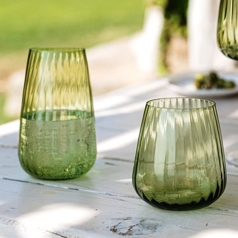 Francesca Highball Glass, Green