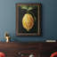 Citron foncé I - peinture sur toile encadrée-690725854