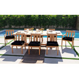 Chatsworth 9 Piece Dining Set With 42" Expansion Table