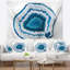 Tapisserie abstraite en cristal agate-28491052
