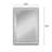 Abubakarr Flat Wall Mirror