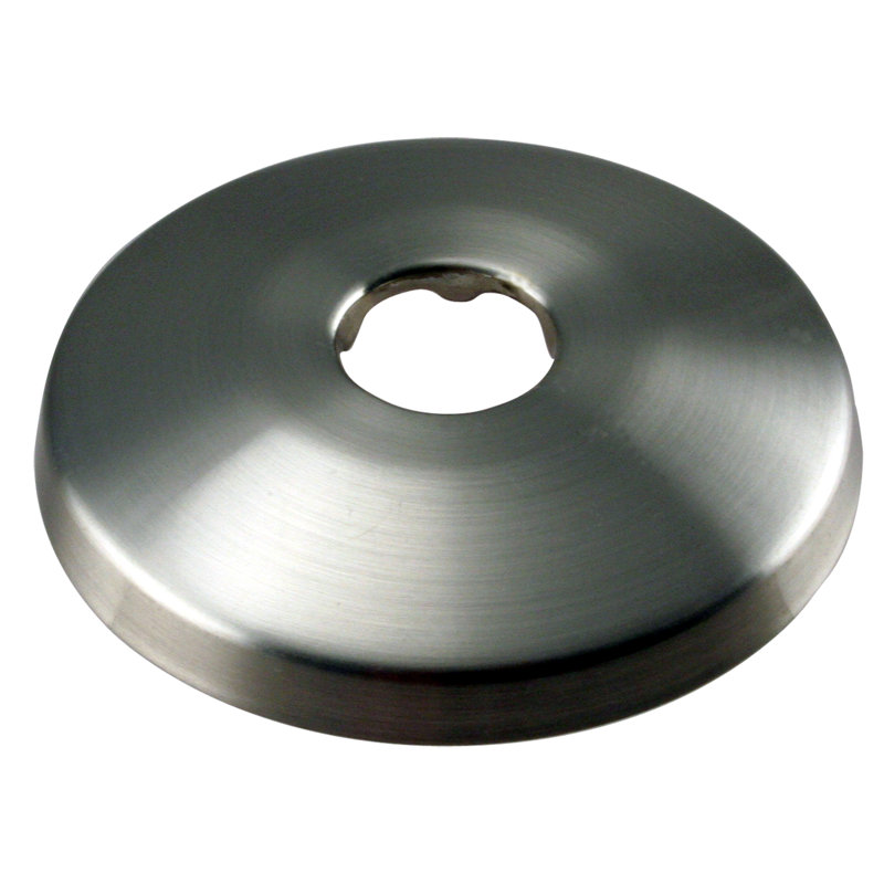 Bride pour tuyau en cuivre Sure Grip, Nickel satiné