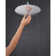 Euphoria® Multi Function Rain Shower Head with SpeedClean Nozzles