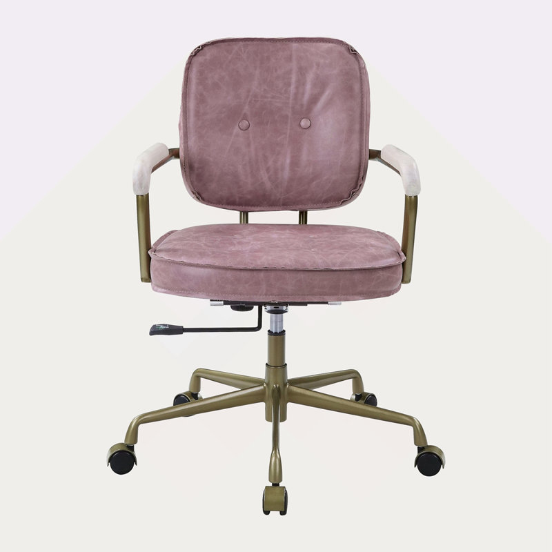 Chaise de bureau Siecross, Rose