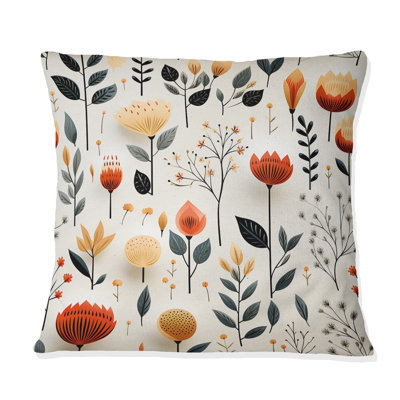 Coussin Nordic Grace - Floral Floral Harmony