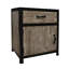 Table de bout avec rangement Henley