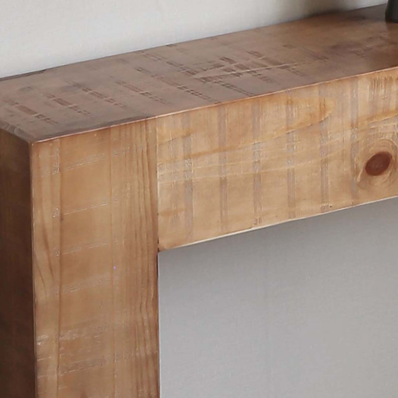 Console Minimalist, Bois naturel