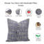 Coussin décoratif en lin imprimé à la main Fabigurine Rudraksh 26 x 26 po-1652589517-1634862096