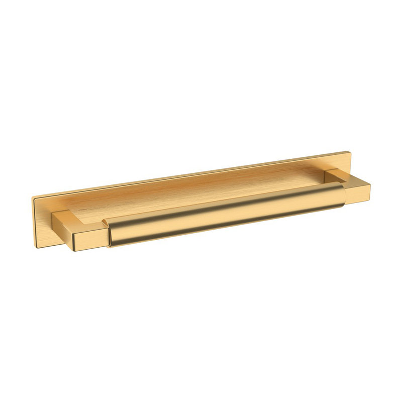 4927 Contemporary Back Plate, Satin Brass