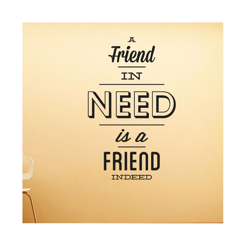 Wall Decal, Black, Large