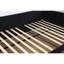 Lit de jour d'angle pleine grandeur avec tête de lit tapissier et tiroirs de rangement, matériau en velours, sans sommier tapissier, utilisation fiable en velours noir, rangement design, lin confortable, structure stable