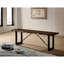 Banc en métal 1pc