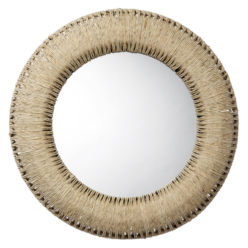 Hollis Round Rope Mirror
