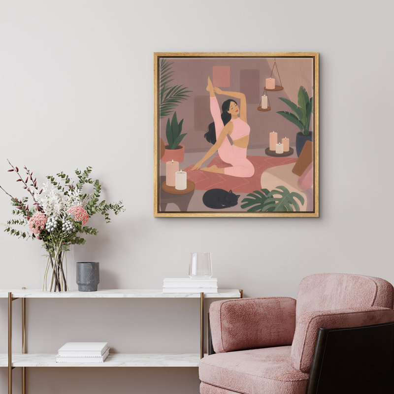 Reproduction d'intérieur encadrée, ensemble de 2 pièces encadrées, Natural, H 24 po x l 24 po x P 1,5 po