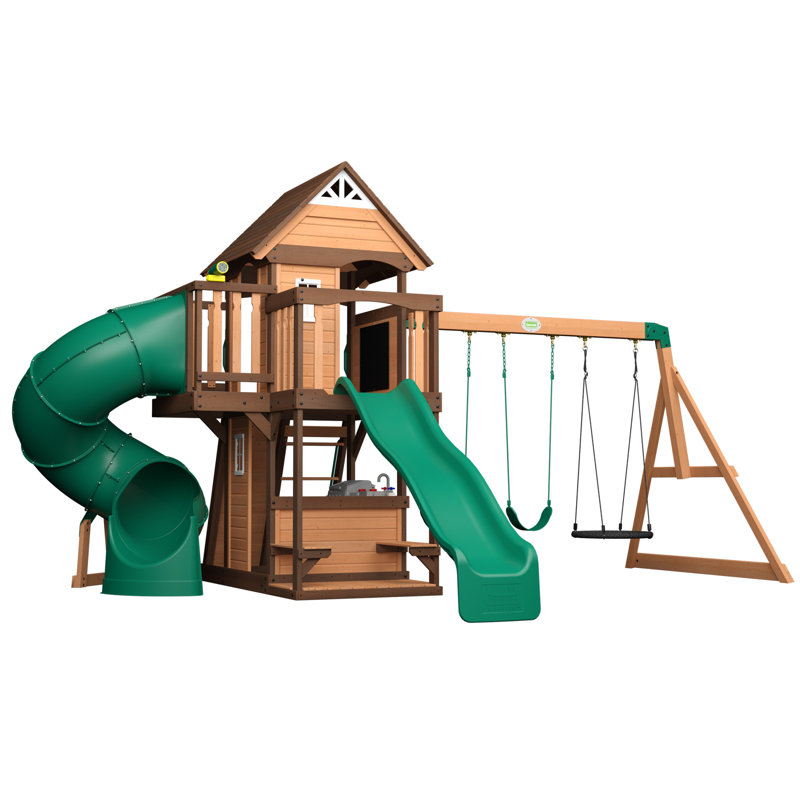 Portique en bois Backyard Discovery Cedar Cove