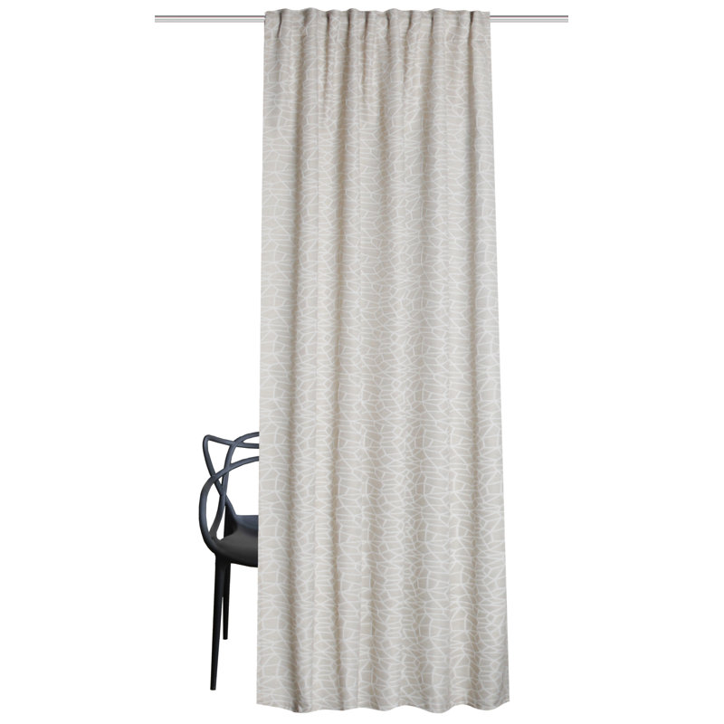 MINAS Polyester Room Darkening Curtain Panel