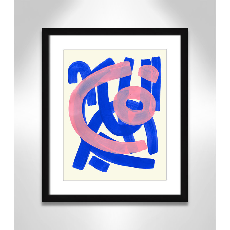 Funky Beat Print by Haniff, L 16 po x H 19 po, Imprimé mat, Satin Black