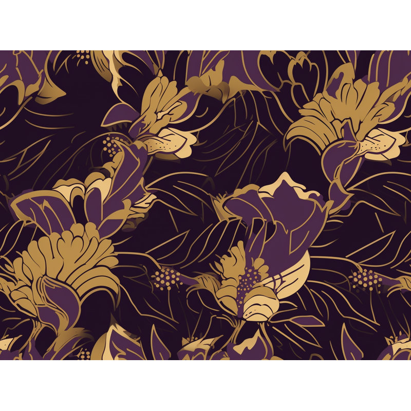 Luxury Floral Duvet Cover, Queen Duvet Cover