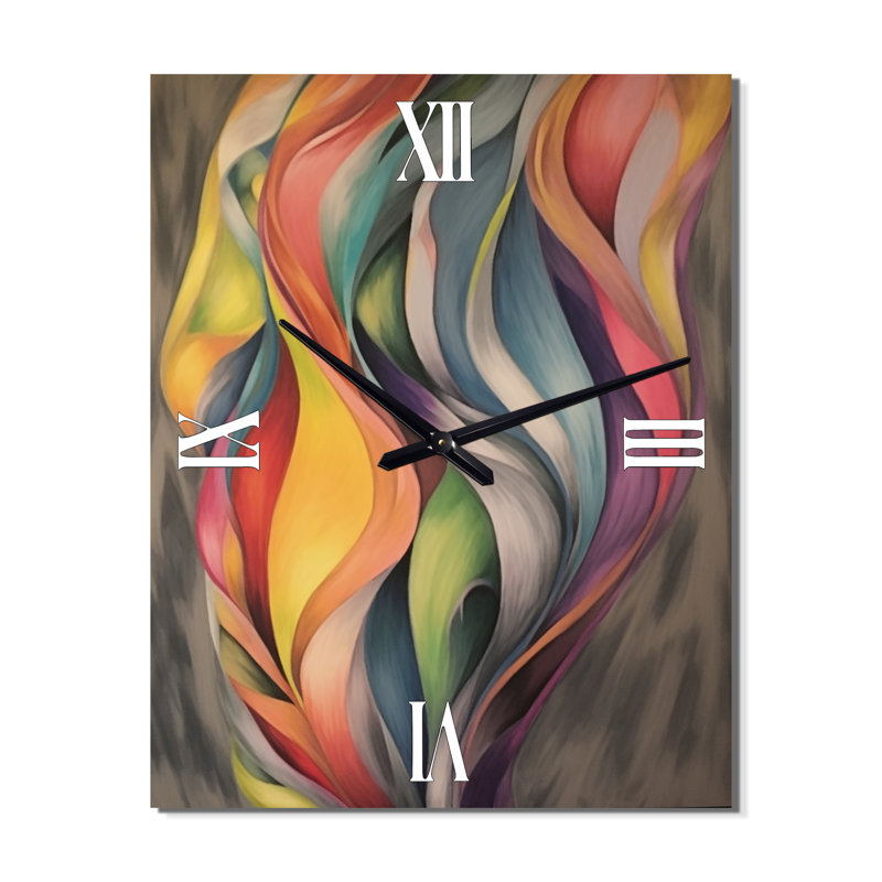 Horloge murale rétro rétro, Moyen