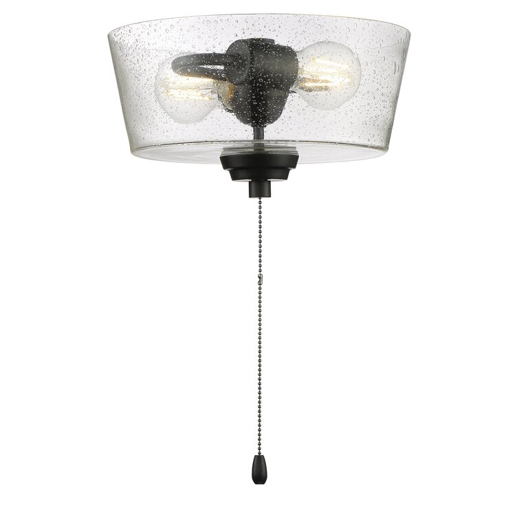 Aldrik 10.64'' 2 - Light Bowl Ceiling Fan Light Kit