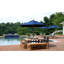 Bayhead Outdoor Square Teak Dining Table