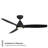 Skylark 3 - Blade Indoor/Outdoor Smart Ceiling Fan with Adjustable CCT 2700K-3000K-4000K-5000K LED Light Kit and Remote Control Included, Works With Alexa and iOS or Android App-528394847-528394842