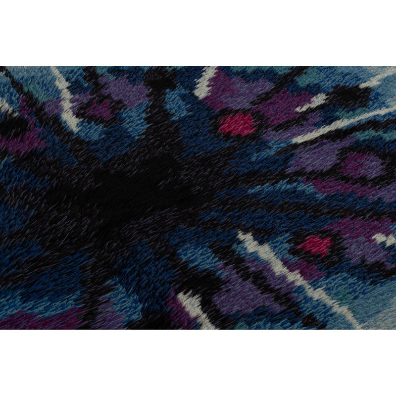 Scandinavian One-of-a-Kind 4'7x6'6 Hand Knotted Area Rug