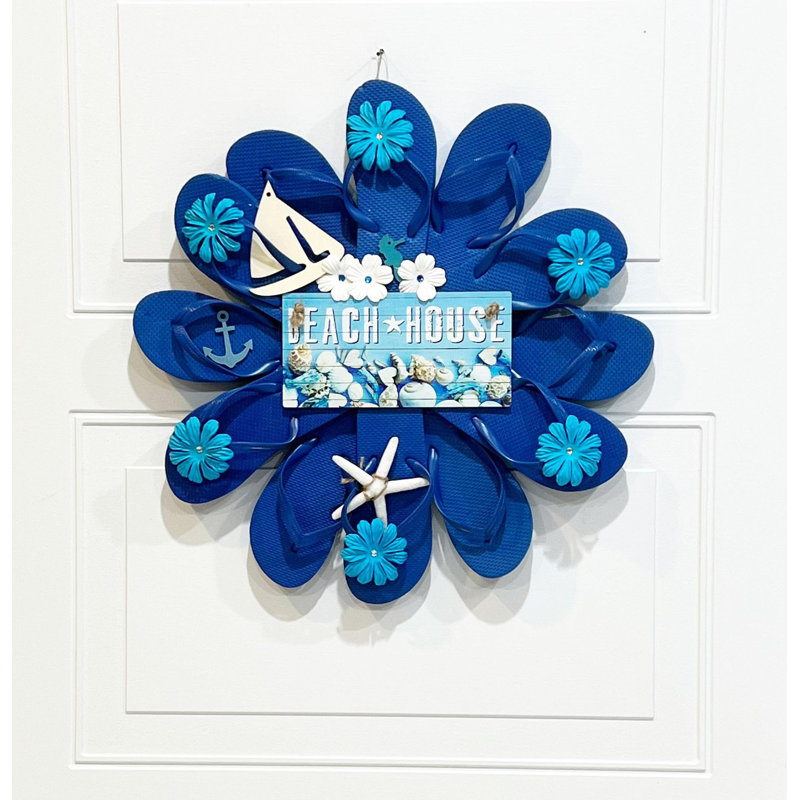 Summer Blue Wreath