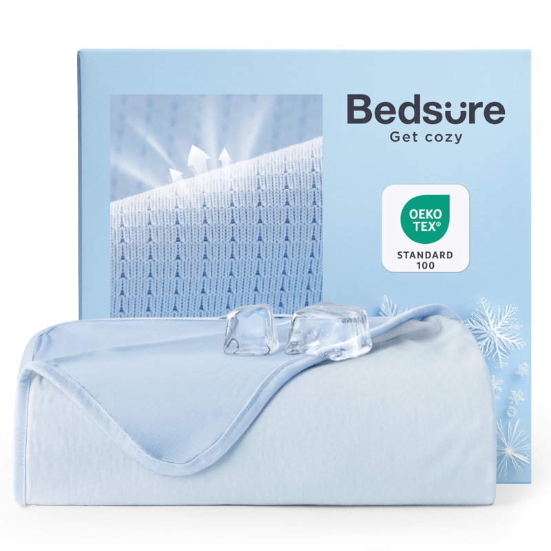 Couverture rafraîchissante pour les dormeurs chauds avec un design en maille de sport, les couvertures froides et respirantes Arc-Chill Q-Max 0,4